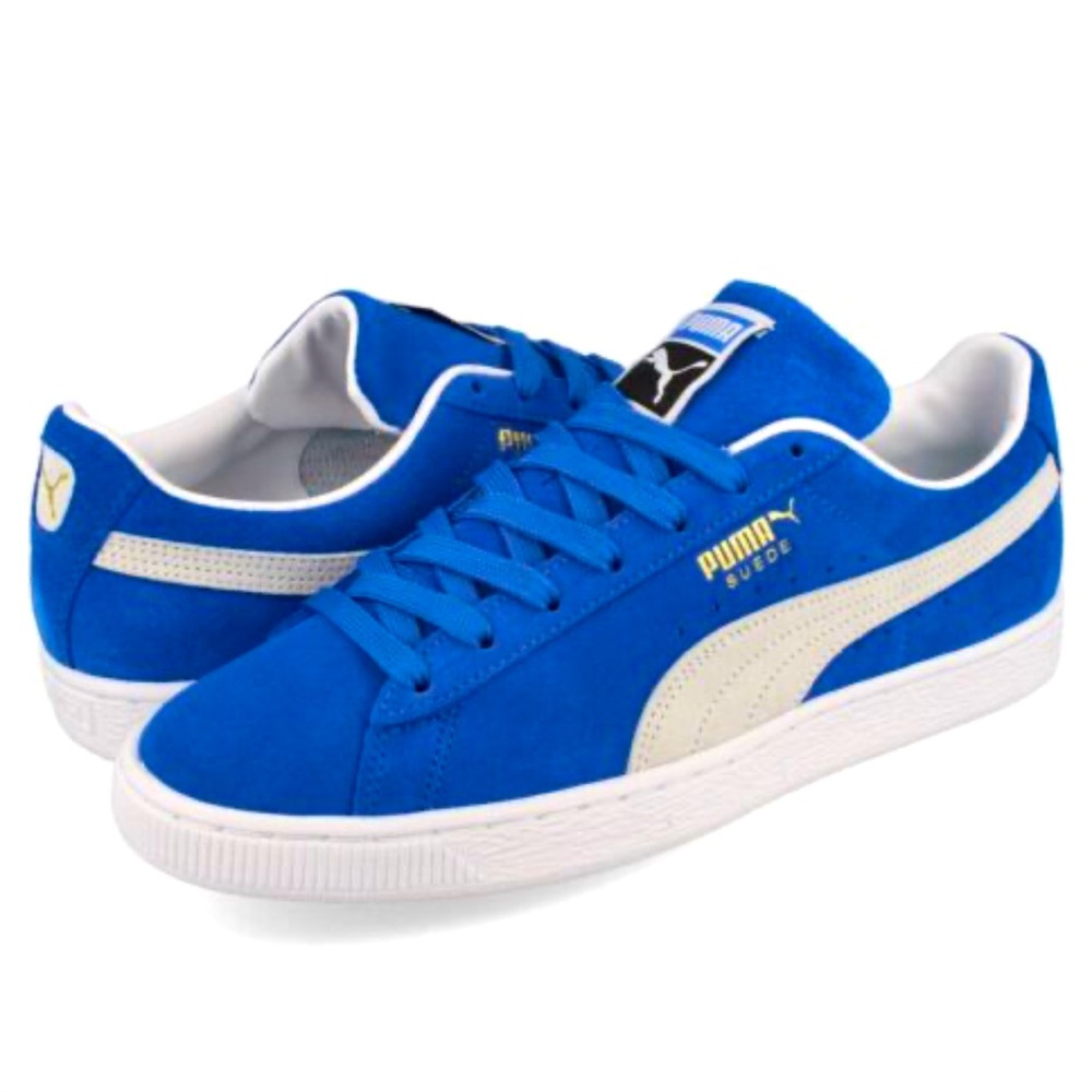 Cobalt Blue Puma Suede Classic Sneakers